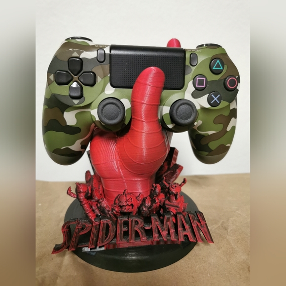 Spiderman Hand Controller/ Phone Holder ( 3d Printed) - Picture 2 of 7